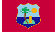 West Indies Table Flags